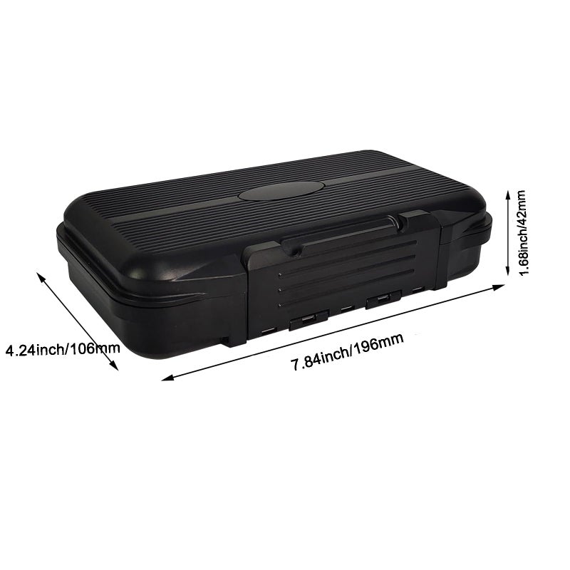 Aventik Waterproof Fly Box Two Sided Easy Grip Foam Light Weight Fishing Tackle Box Large Capacity(H027) - Image 3